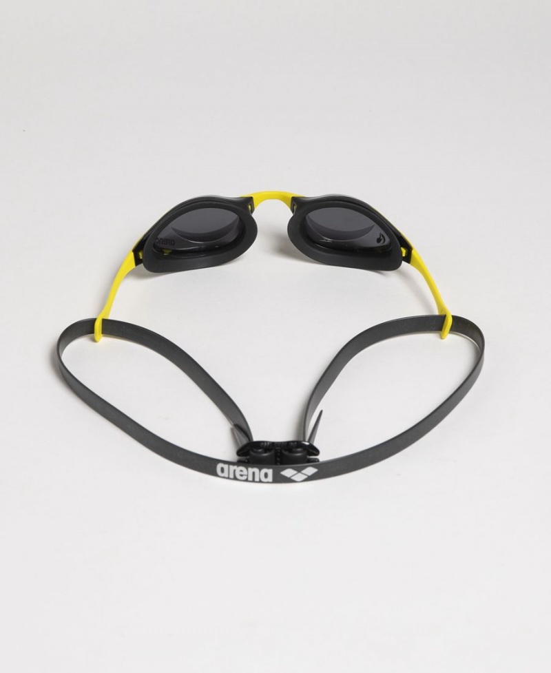 Noir Jaune Lunette Natation Arena Cobra Swipe - LDX-9919709