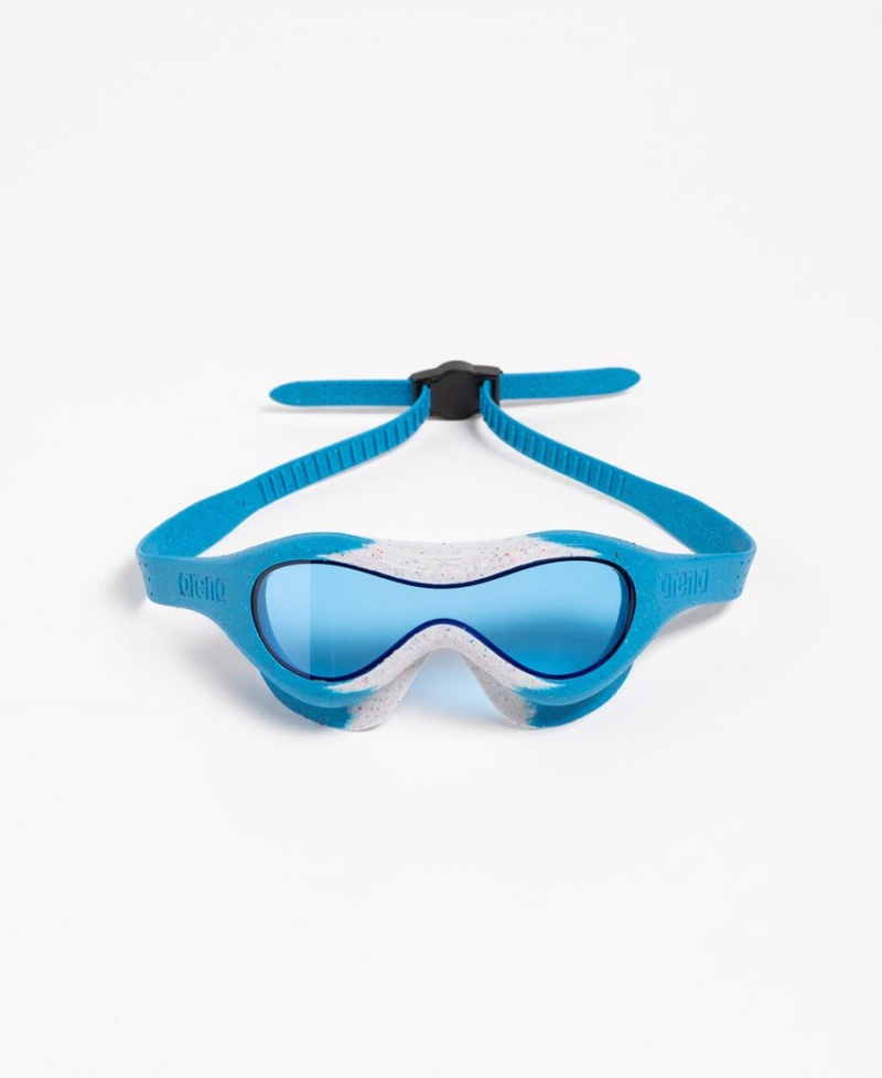 Bleu Grise Lunette Natation Arena Spider Kids Mask - CXV-7011161