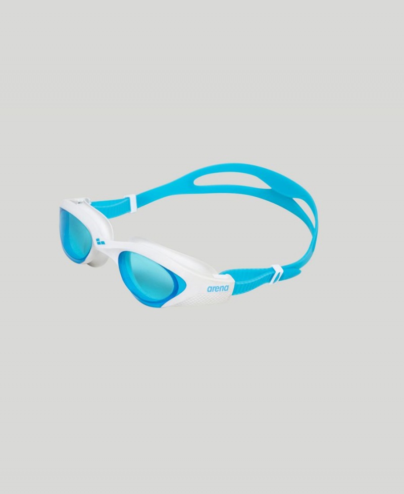 Bleu Blanche Lunette Natation Arena The One - LUF-2686995