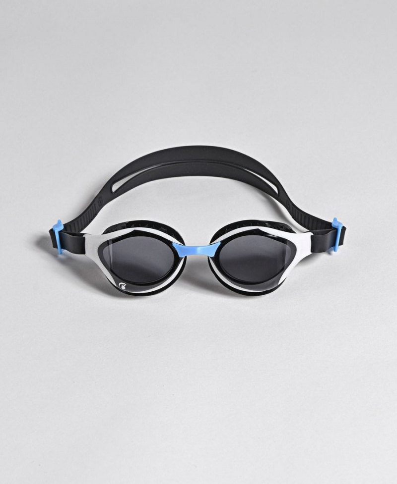 Blanche Noir Bleu Lunette Natation Arena Air-Bold Swipe - MSD-7036632