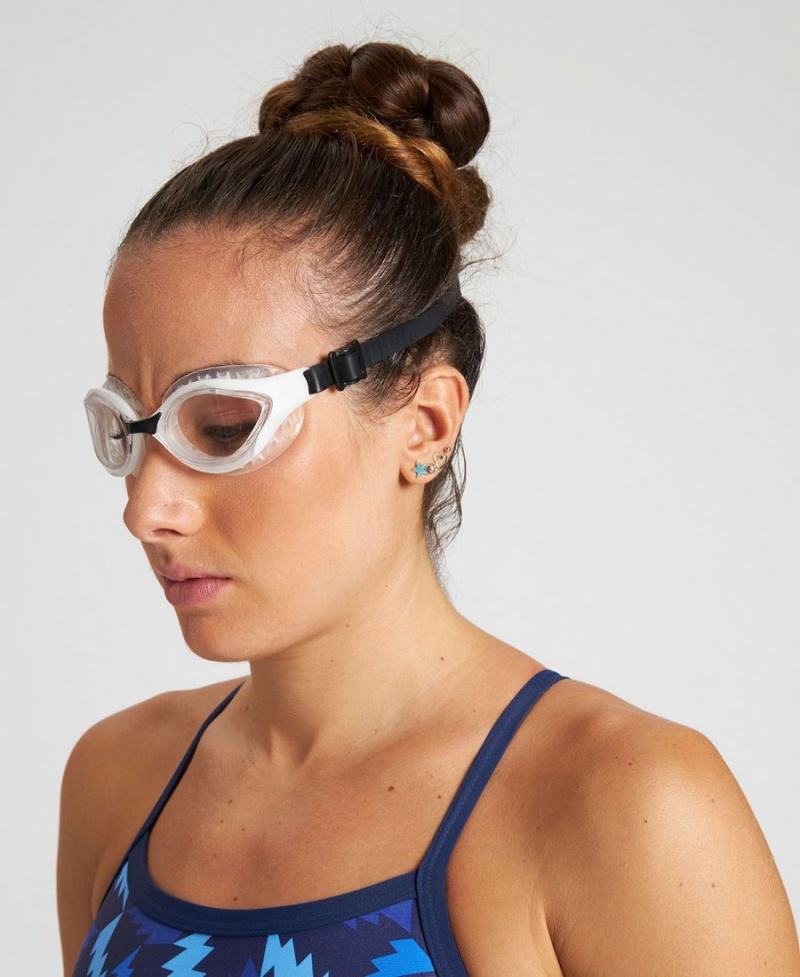 Blanche Noir Lunette Natation Arena Air-Bold Swipe - OCH-3845000