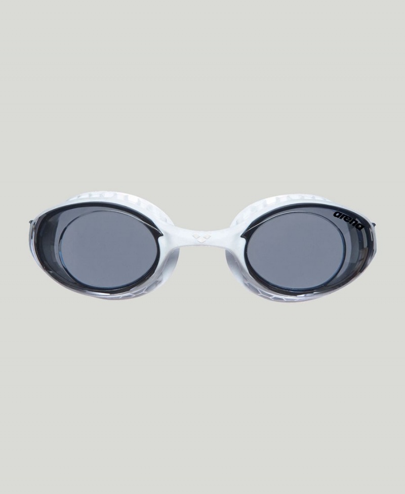 Grise Blanche Lunette Natation Arena Air-Soft - ISN-9819829