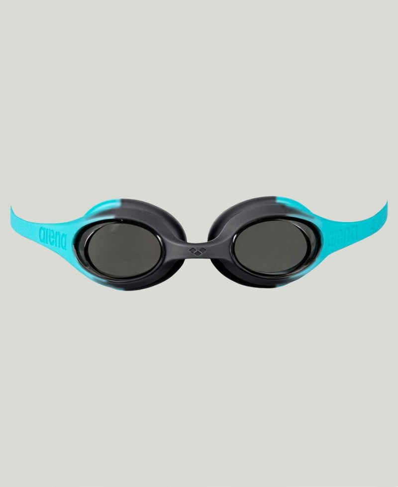 Noir Bleu Lunette Natation Arena Spider Kids - EPS-1728867