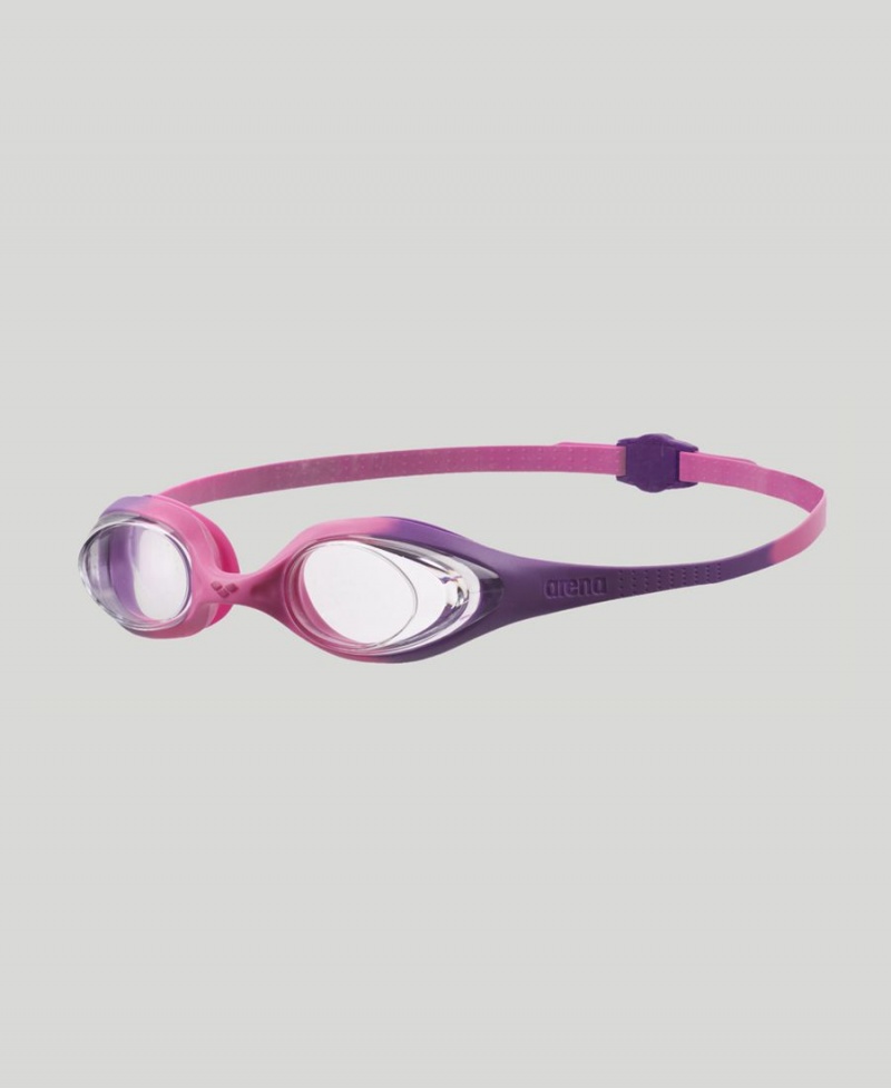 Violette Rose Lunette Natation Arena Spider Youth - JRQ-4667316