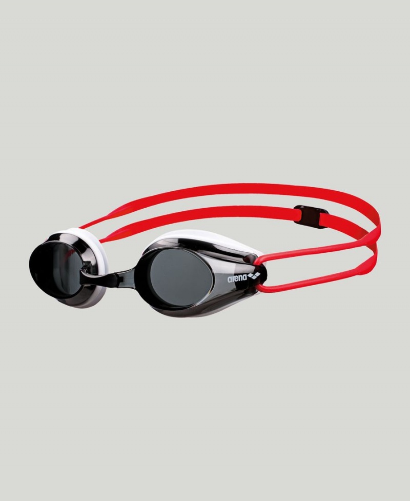 Noir Blanche Rouge Lunette Natation Arena Tracks Jr - CKN-3010221