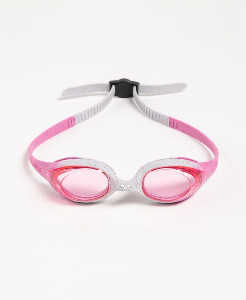 Rose Grise Lunette Natation Arena Spider Youth - QES-8549964