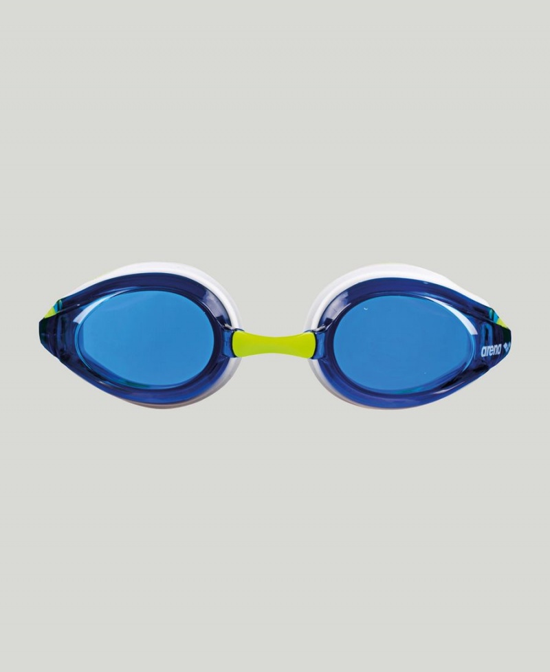 Bleu Blanche Jaune Lunette Natation Arena Tracks Jr - OHW-9361305