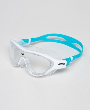 Blanche Bleu Lunette Natation Arena The One Mask Jr - DER-9904493