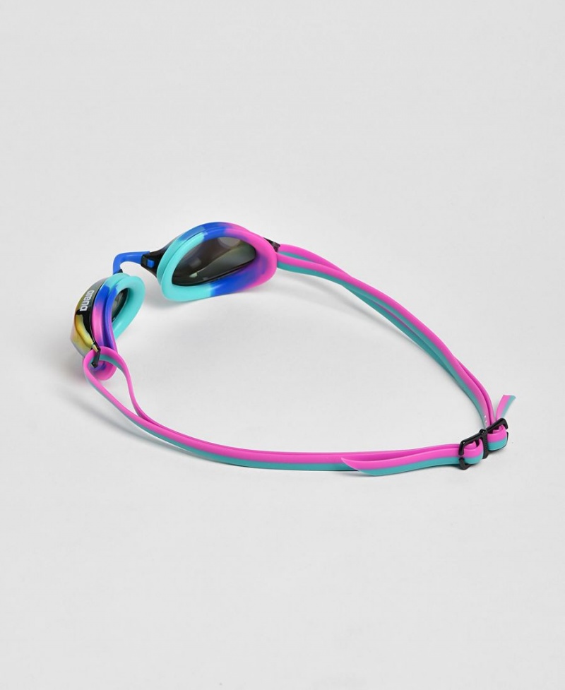 Turquoise Rose Lunette Natation Arena Python Mirror - QZY-7958863