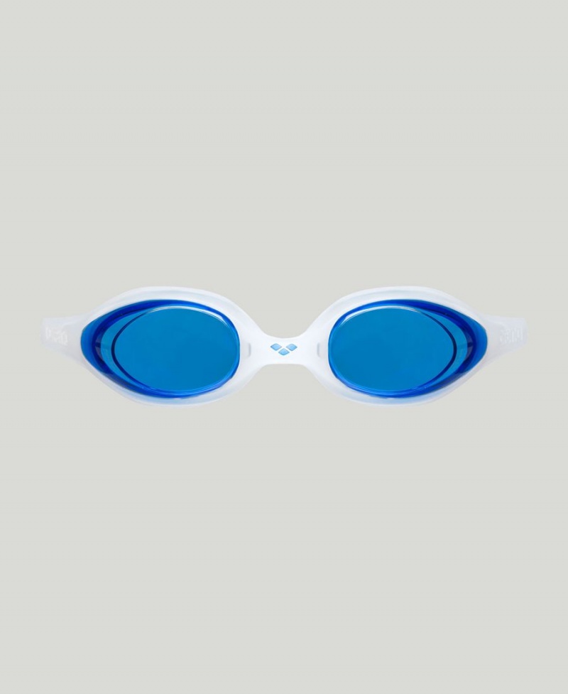 Bleu Blanche Lunette Natation Arena Spider - FBK-7918127