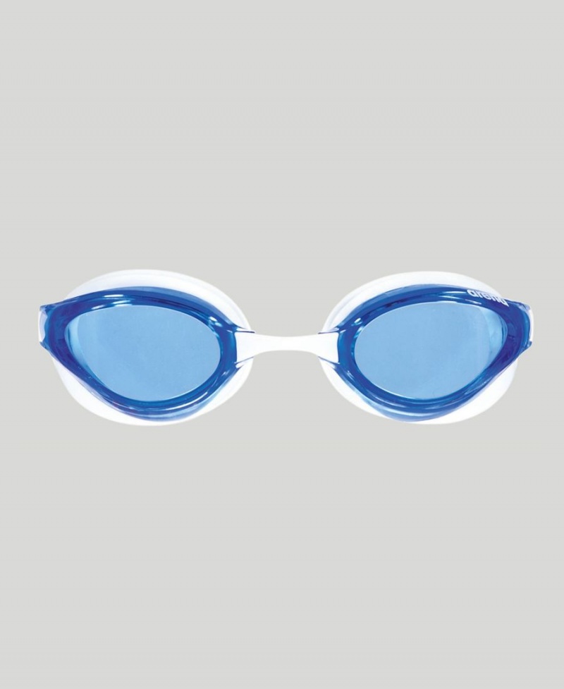 Bleu Blanche Lunette Natation Arena Python - RPB-1671479