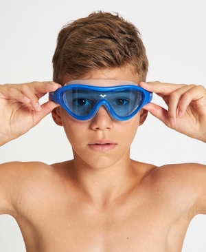 Bleu Rouge Lunette Natation Arena The One Mask Jr - KCI-3141945