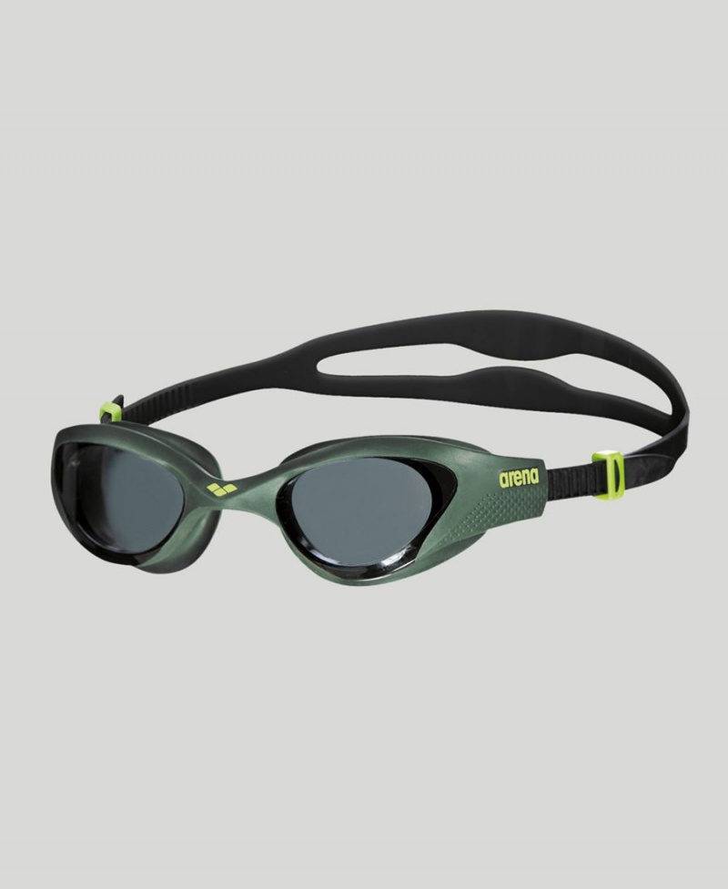 Grise Vert Noir Lunette Natation Arena The One - IOX-7434754