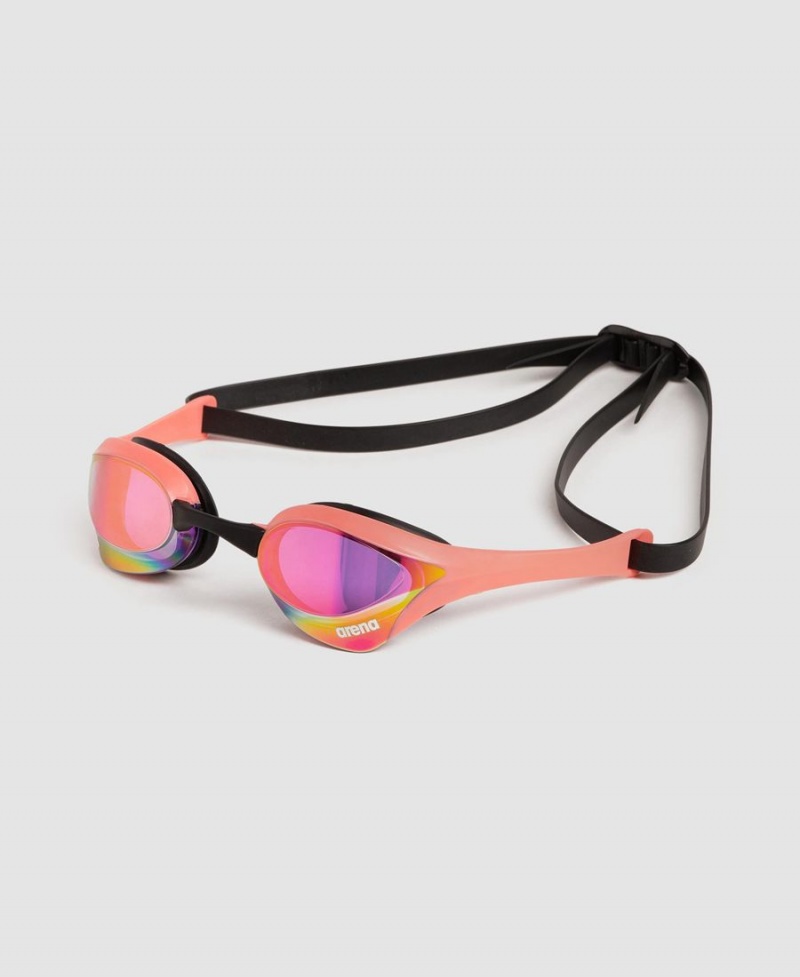 Violette Rouge Lunette Natation Arena Cobra Ultra Swipe Mirror - JLY-5026213