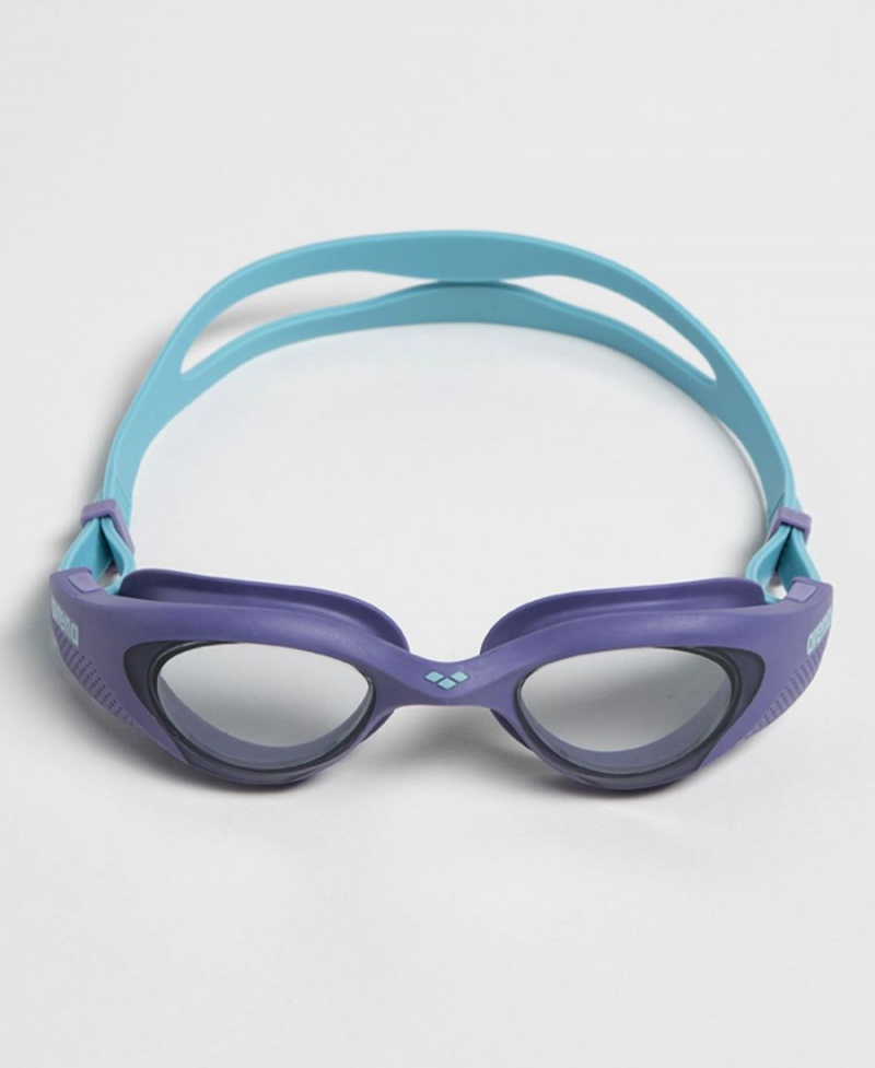 Grise Violette Turquoise Lunette Natation Arena The One Women - EVA-7359237