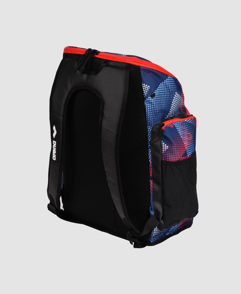 Noir Bleu Marine Multicolore Sac a Dos Arena Spiky III 45 Allover Print - DVC-9105862