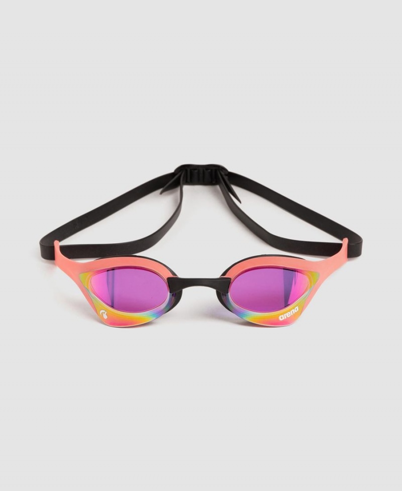 Violette Rouge Lunette Natation Arena Cobra Ultra Swipe Mirror - JLY-5026213