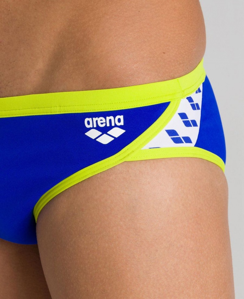 Bleu Vert Slip de Bain Arena Team Stripe - PRT-1500771