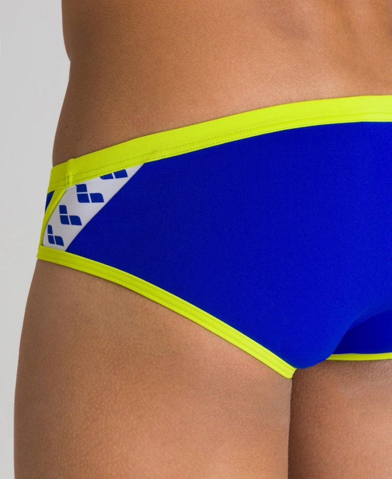 Bleu Vert Slip de Bain Arena Team Stripe - PRT-1500771