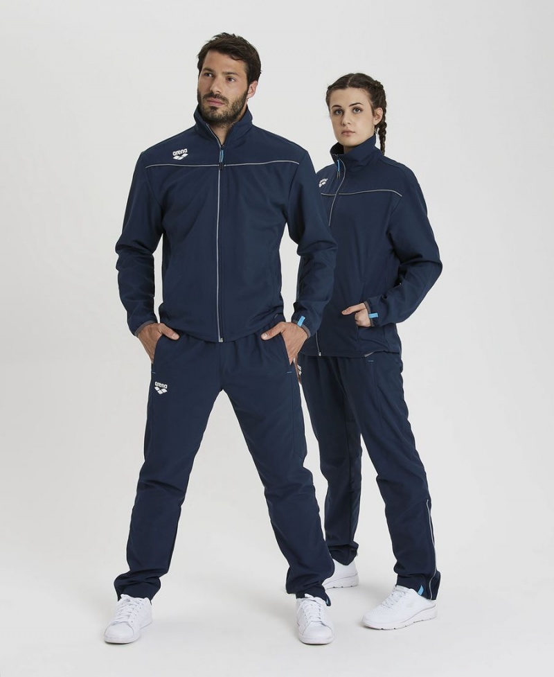 Bleu Marine Pantalon Arena Team Sports Panel - JXE-3448854