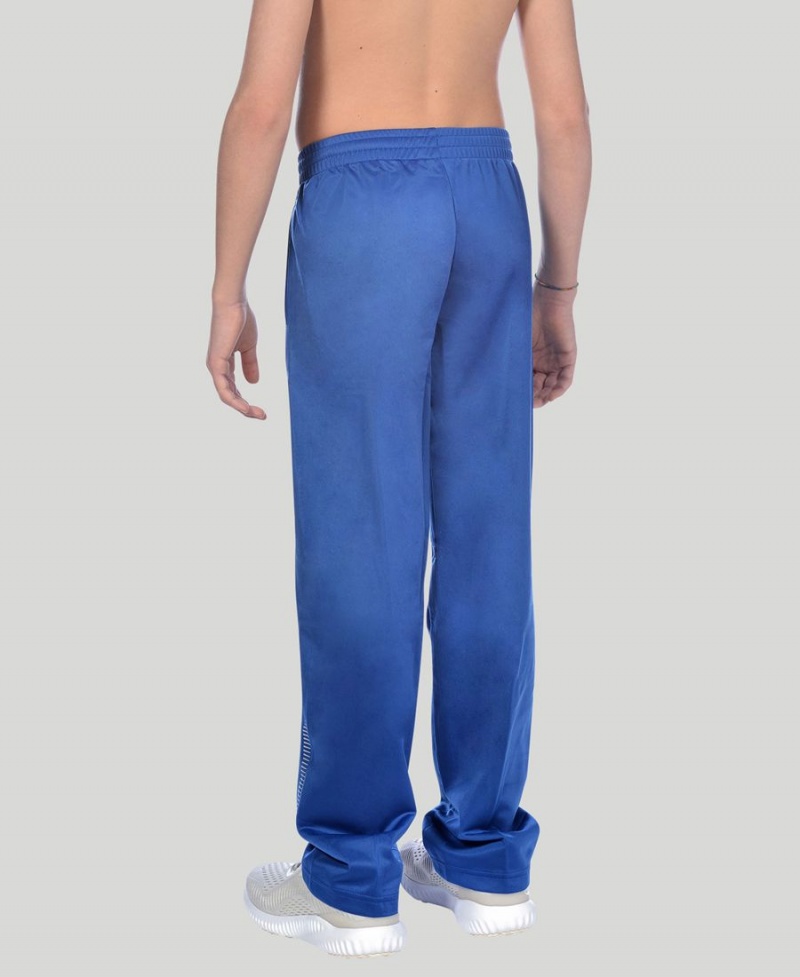 Bleu Pantalon Arena Youth Team Line Tricoté Poly - RQD-3173516