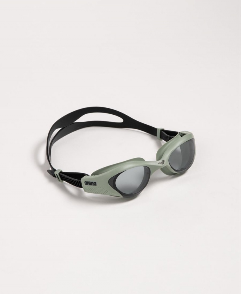 Grise Vert Noir Lunette Natation Arena The One - XQA-4214875