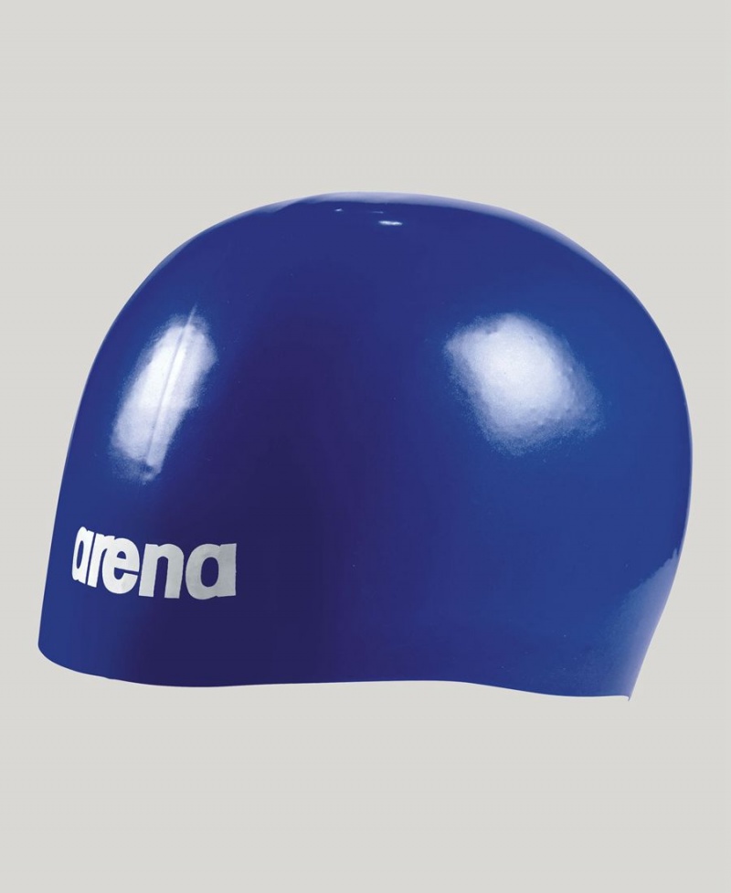 Bleu Marine Bonnet de Bain Arena Moulded Pro II - VVA-8045245